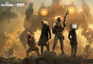 《PUBG》携手“马桶人”共迎万圣节狂欢